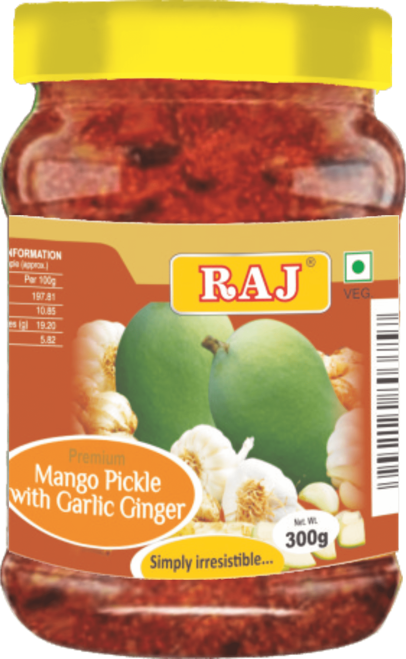 Mango with Ginger Garlic Pickle 500g