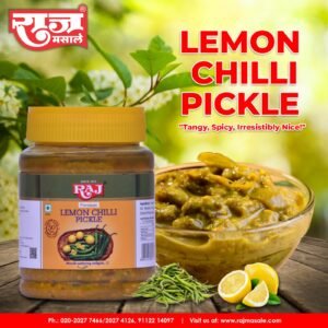 Lemon Chilli Pickle 500g